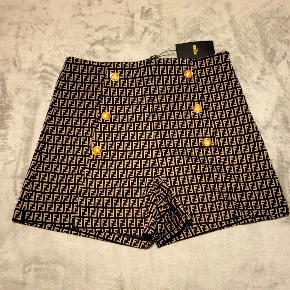 COPY - FF high waisted shorts